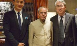 印度总统普拉纳布·慕克吉会见《大唐玄奘》主创人员