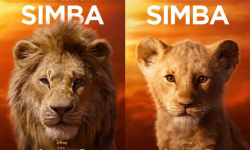 真人版《狮子王》首发海报，毛发质感超逼真