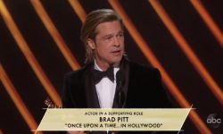 布拉德·皮特凭借《好莱坞往事》获奥斯卡最佳男配角