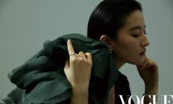 刘亦菲《Vogue》四月刊封面曝光，美呆了！