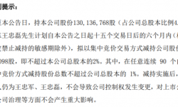 华谊兄弟副董事长王忠磊拟减持不超5558.51万股公司股份 上半年公司净利1.06亿