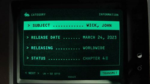 狮门影业《疾速追杀4》推迟至2023年3月24日上映