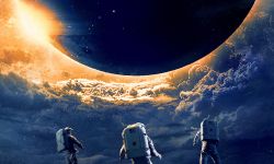 罗兰·艾默里奇执导科幻电影《月球坠落》发IMAX海报