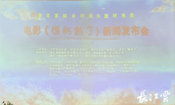 湖北首部乡村振兴电影《樱桃熟了》 新闻发布会在武汉举行