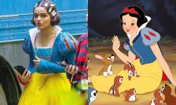 迪士尼《白雪公主》真人电影造型曝光，《西区故事》女主角复刻动画形象