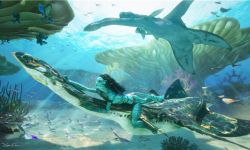 卡梅隆《阿凡达2》12月16日在北美上映， 海底世界美轮美奂