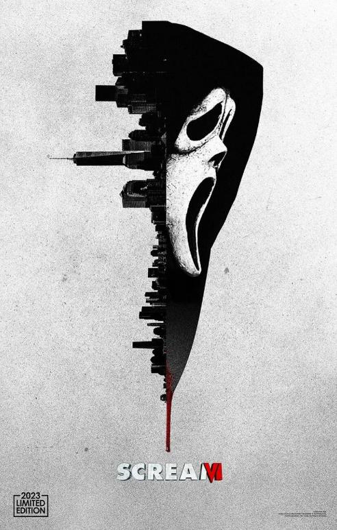《惊声尖叫6》3月10日上映， “鬼脸杀手”阴影笼罩城市