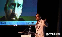 第40届迈阿密电影节， 凯奇与迭戈·鲁纳出席荣获艺术大师奖