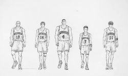 电影《灌篮高手》高燃线稿开场曝光，聚焦湘北高中篮球队对战山王工业的“全国大赛”