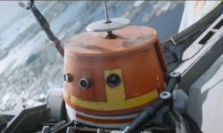《星球大战》系列衍生剧集《阿索卡》发布一支正片片段，赫拉携可爱机器人“切宝”登场