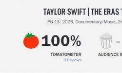 《泰勒·斯威夫特：时代巡回演唱会》正式开始上映，烂番茄100%