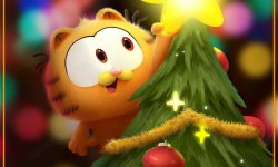 《加菲猫》定档2024年5月24日北美上映，加菲手摘圣诞星